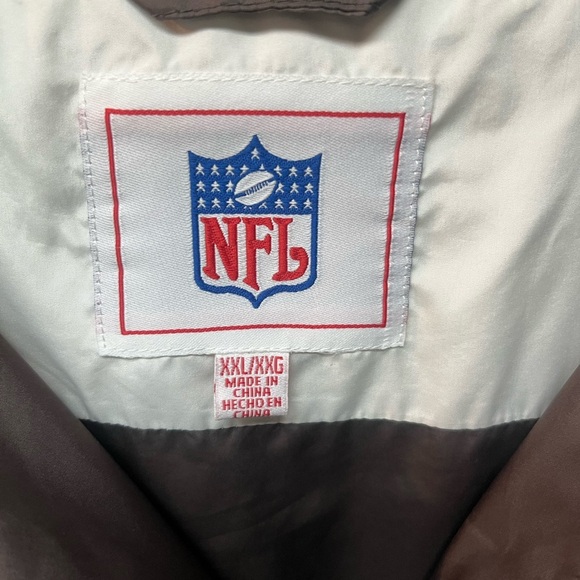 NFL Men's Brown and Gray Jacket- Cleveland Browns - Picture 4 of 6